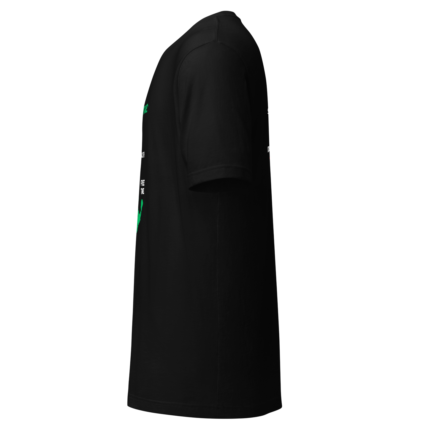 WOMEN's T-Shirt - ADVANTAGE BEFORE (Front/Back) - Green/White