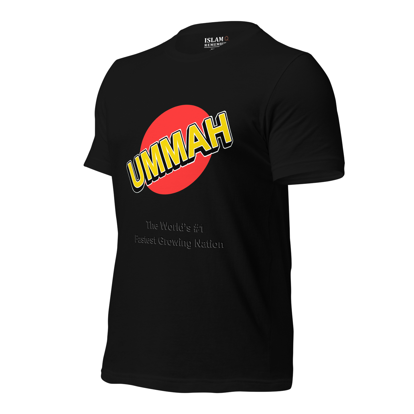 ADULT T-Shirt - UMMAH THE WORLDS FIRST - Black