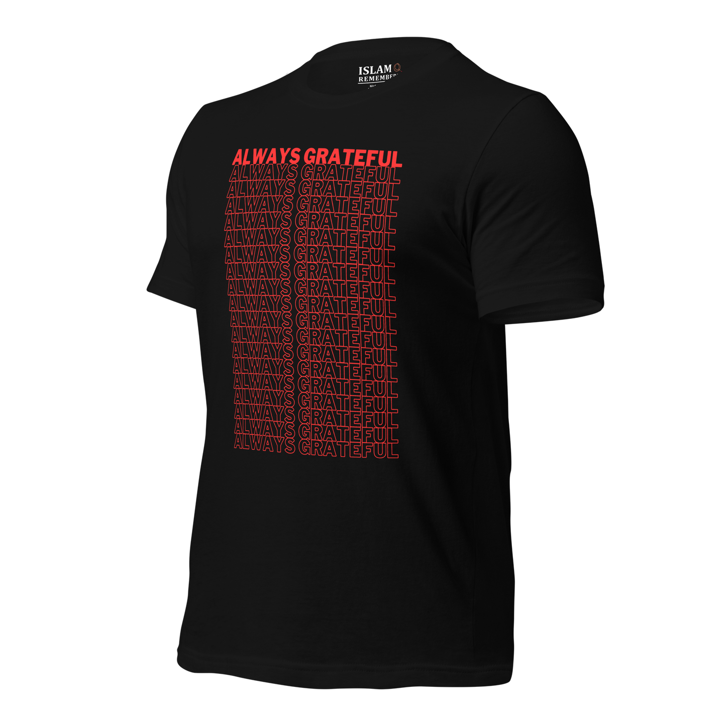 ADULT T-Shirt - ALWAYS GRATEFUL - Red