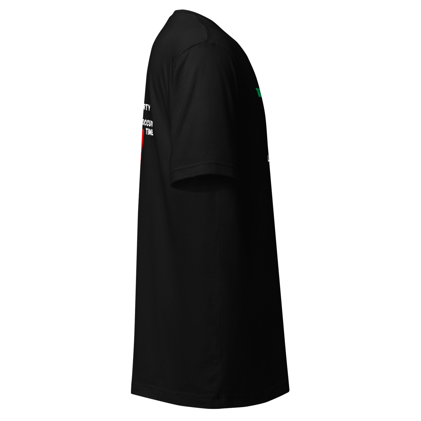 WOMEN's T-Shirt - ADVANTAGE BEFORE (Front/Back) - Green/White