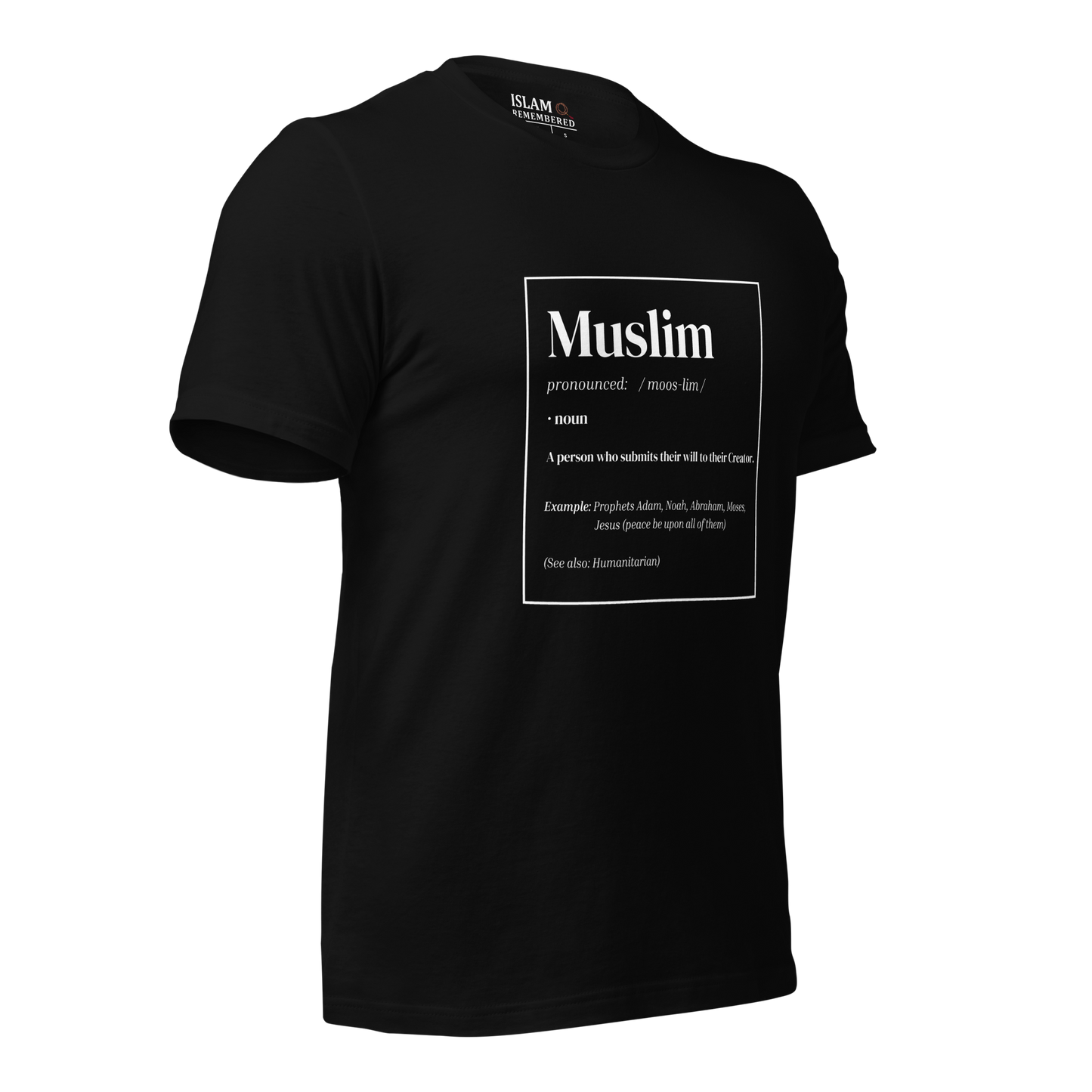 ADULT T-Shirt - MUSLIM DEFINITION - White
