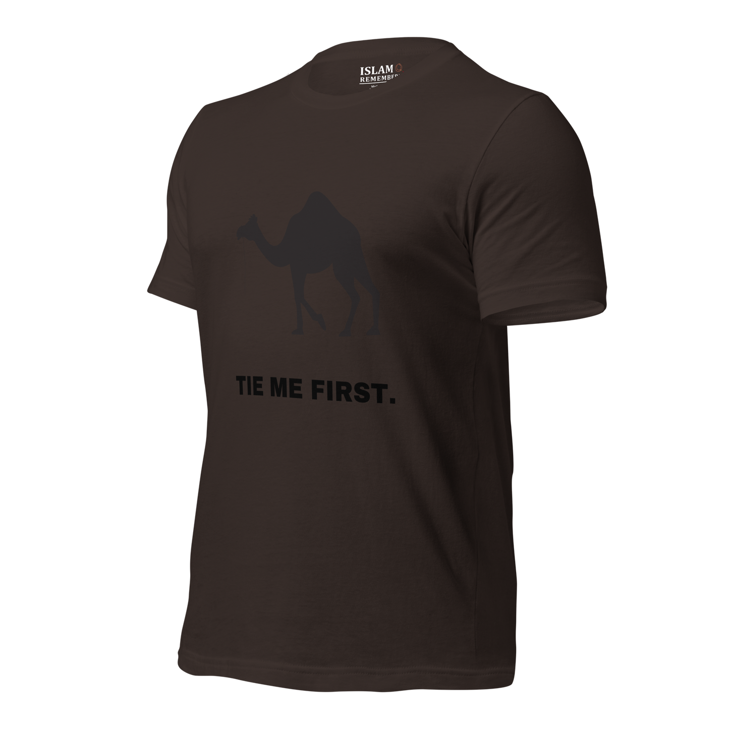 ADULT T-Shirt - TIE ME FIRST - Black