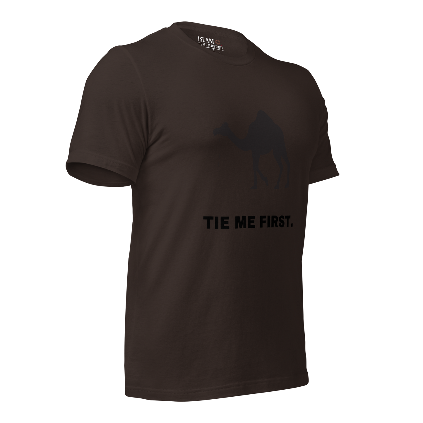 ADULT T-Shirt - TIE ME FIRST - Black