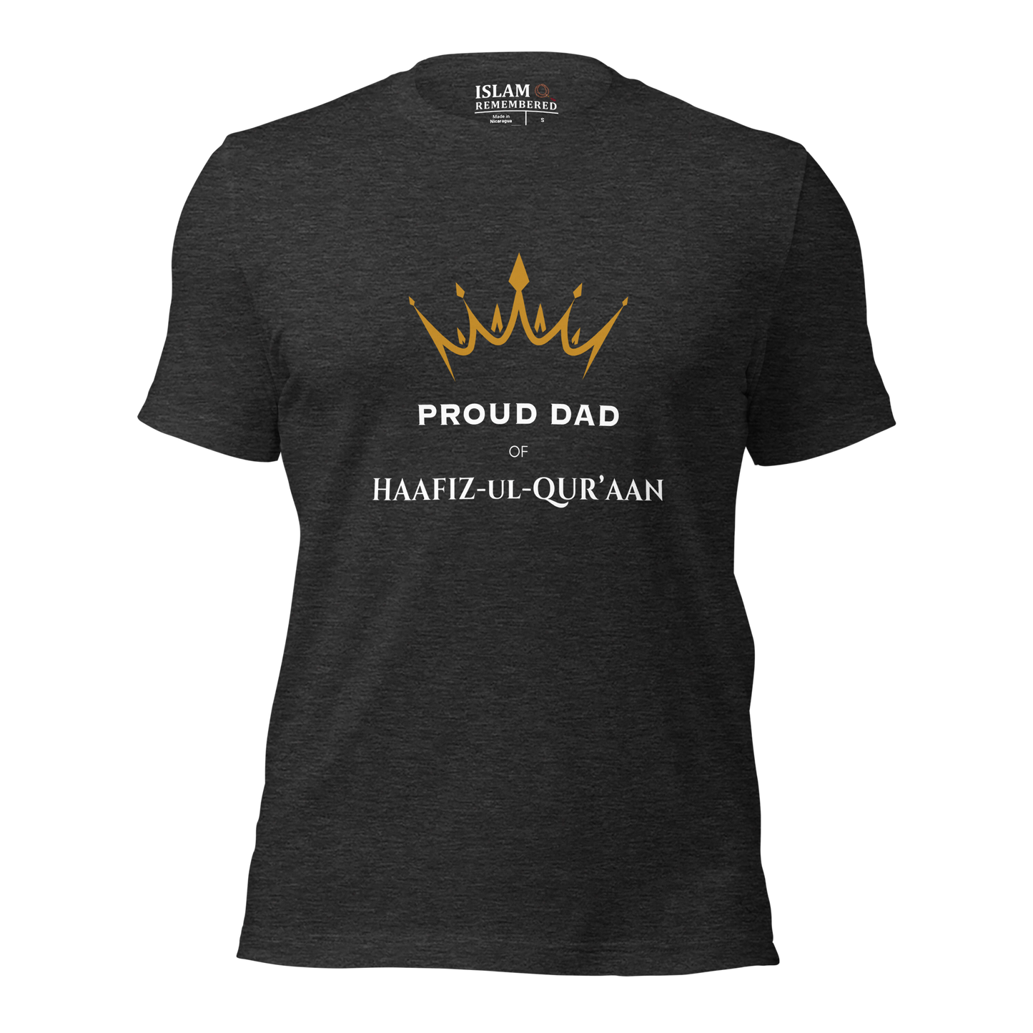 MEN's T-Shirt - PROUD DAD OF HAAFIZ - White