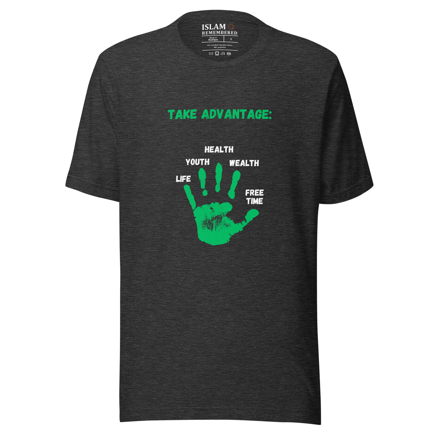 WOMEN's T-Shirt - ADVANTAGE - Green/White