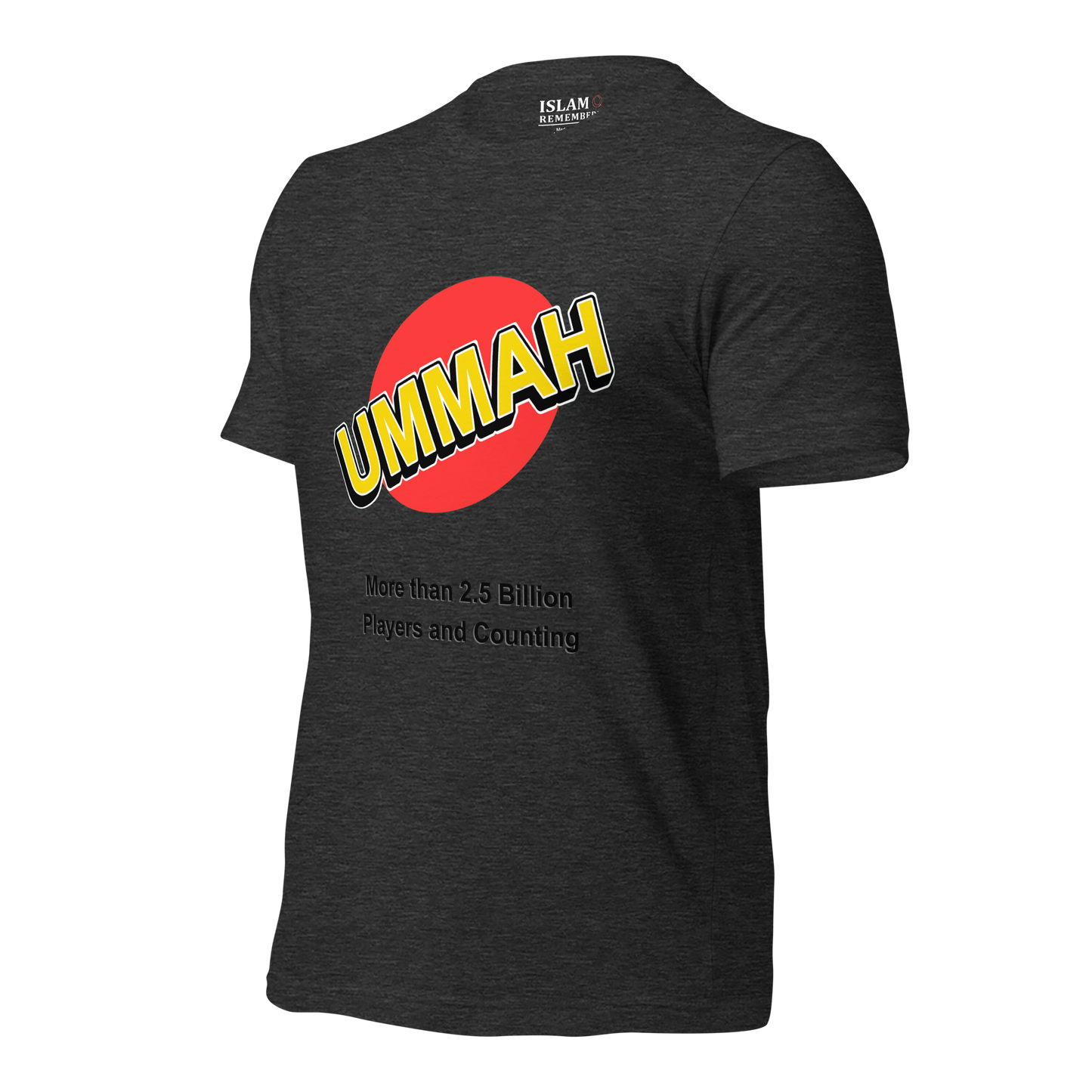 ADULT T-Shirt - UMMAH MORE THAN - Black