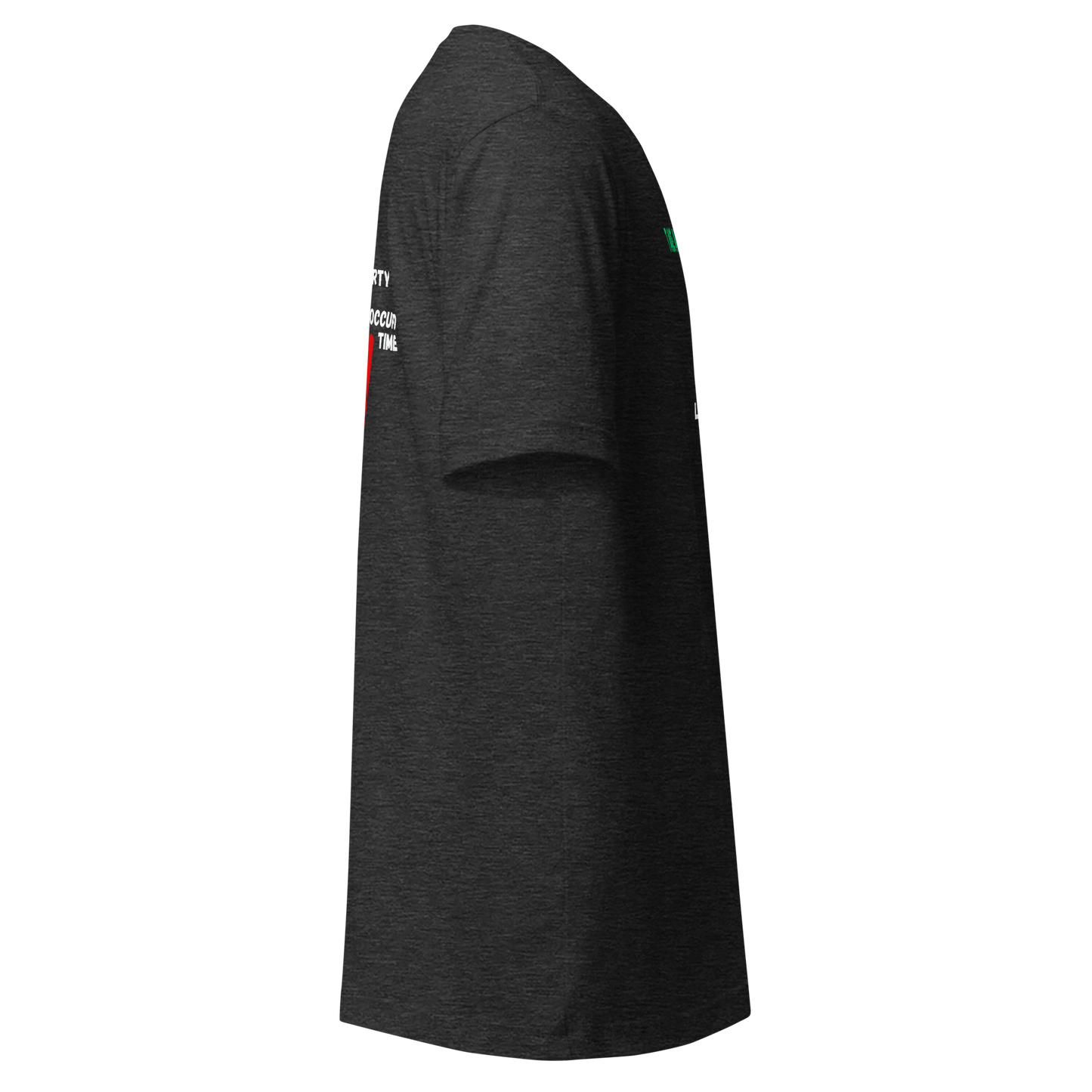 WOMEN's T-Shirt - ADVANTAGE BEFORE (Front/Back) - Green/White