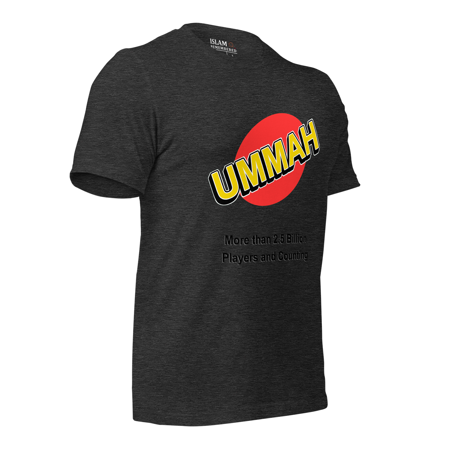ADULT T-Shirt - UMMAH MORE THAN - Black