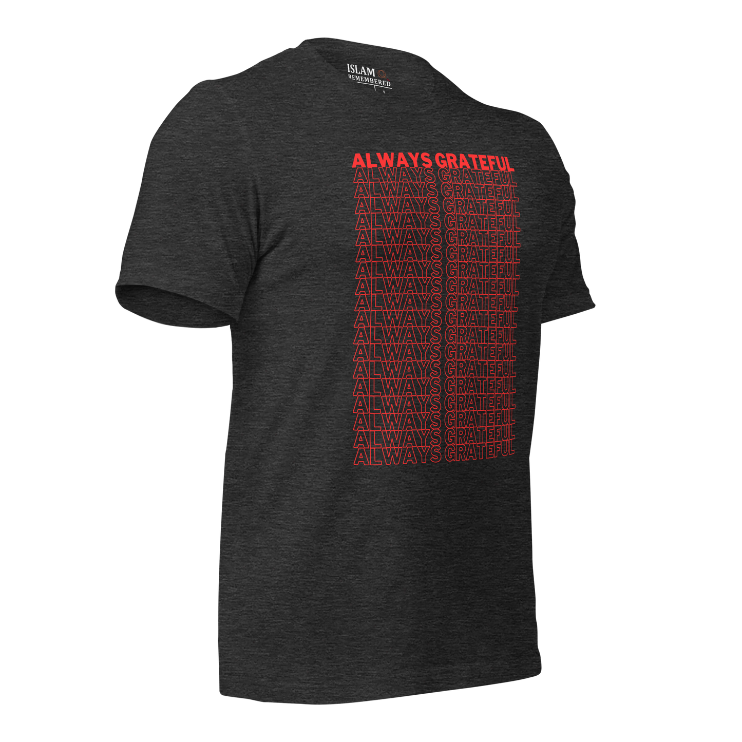 ADULT T-Shirt - ALWAYS GRATEFUL - Red