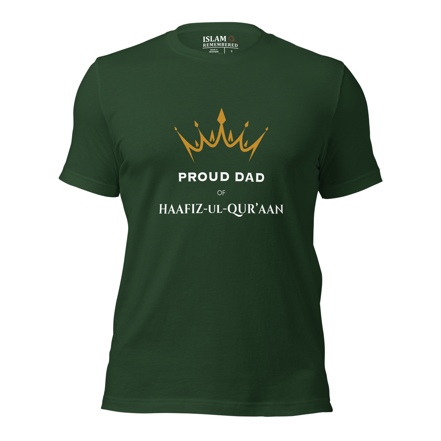 MEN's T-Shirt - PROUD DAD OF HAAFIZ - White
