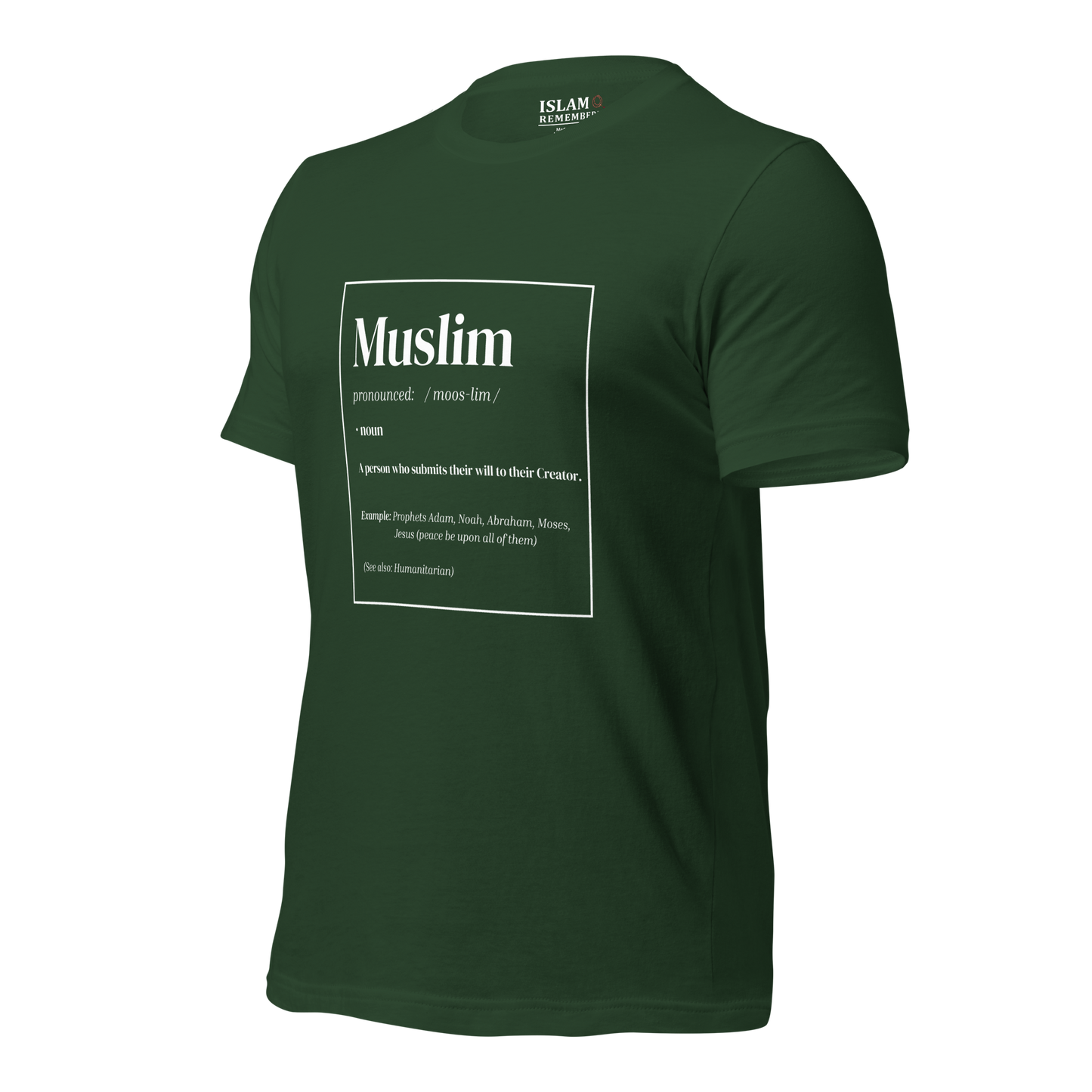 ADULT T-Shirt - MUSLIM DEFINITION - White
