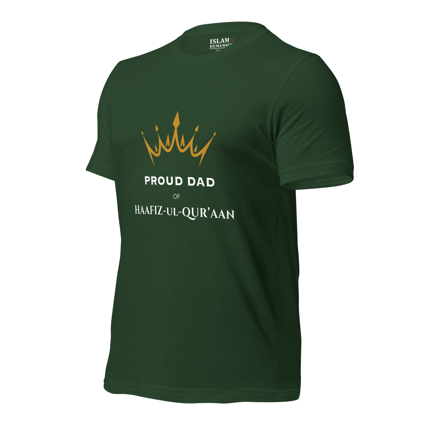 MEN's T-Shirt - PROUD DAD OF HAAFIZ - White