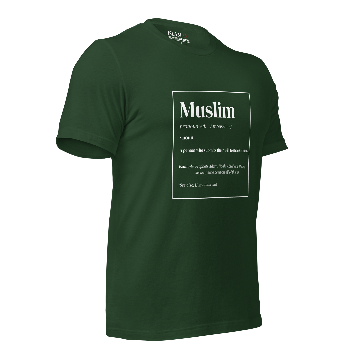 ADULT T-Shirt - MUSLIM DEFINITION - White