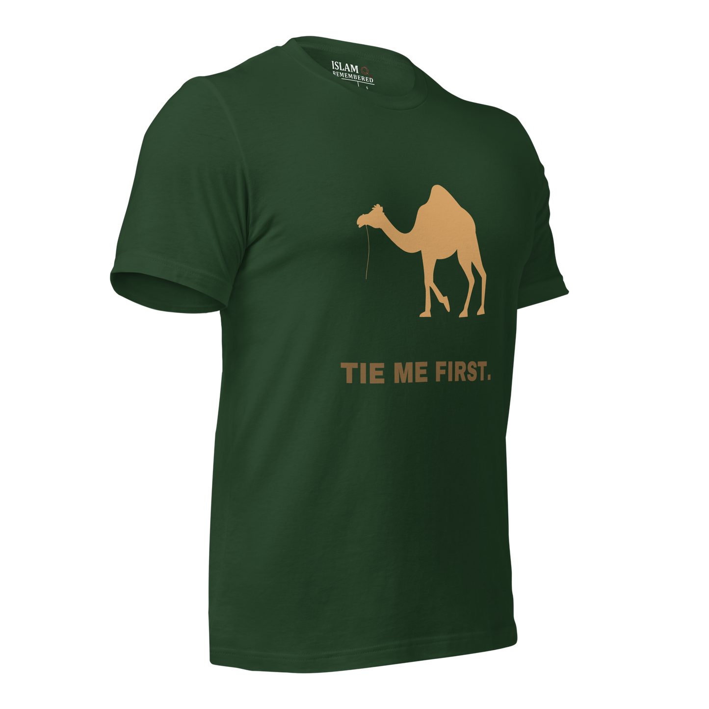 ADULT T-Shirt - TIE ME FIRST - Brown