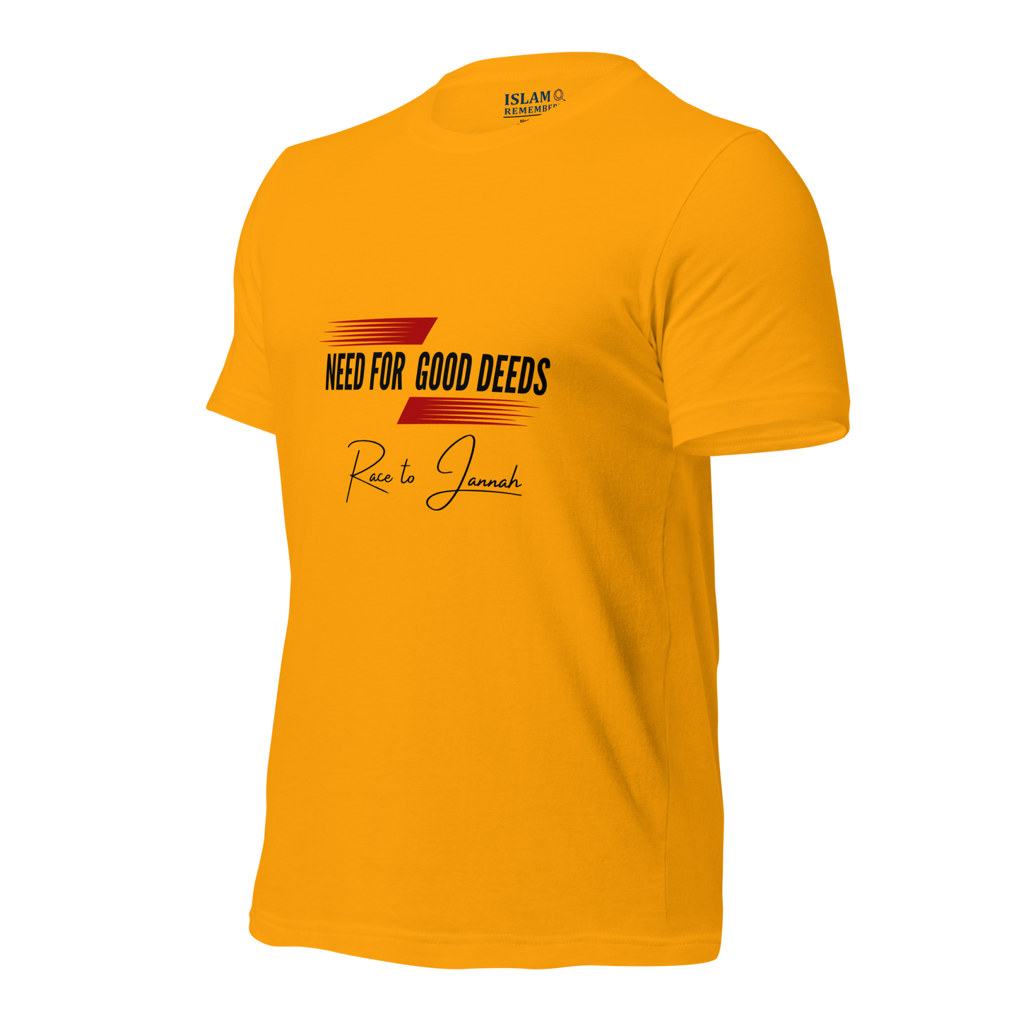 ADULT T-Shirt - NEED FOR GOOD DEEDS - Black/Red