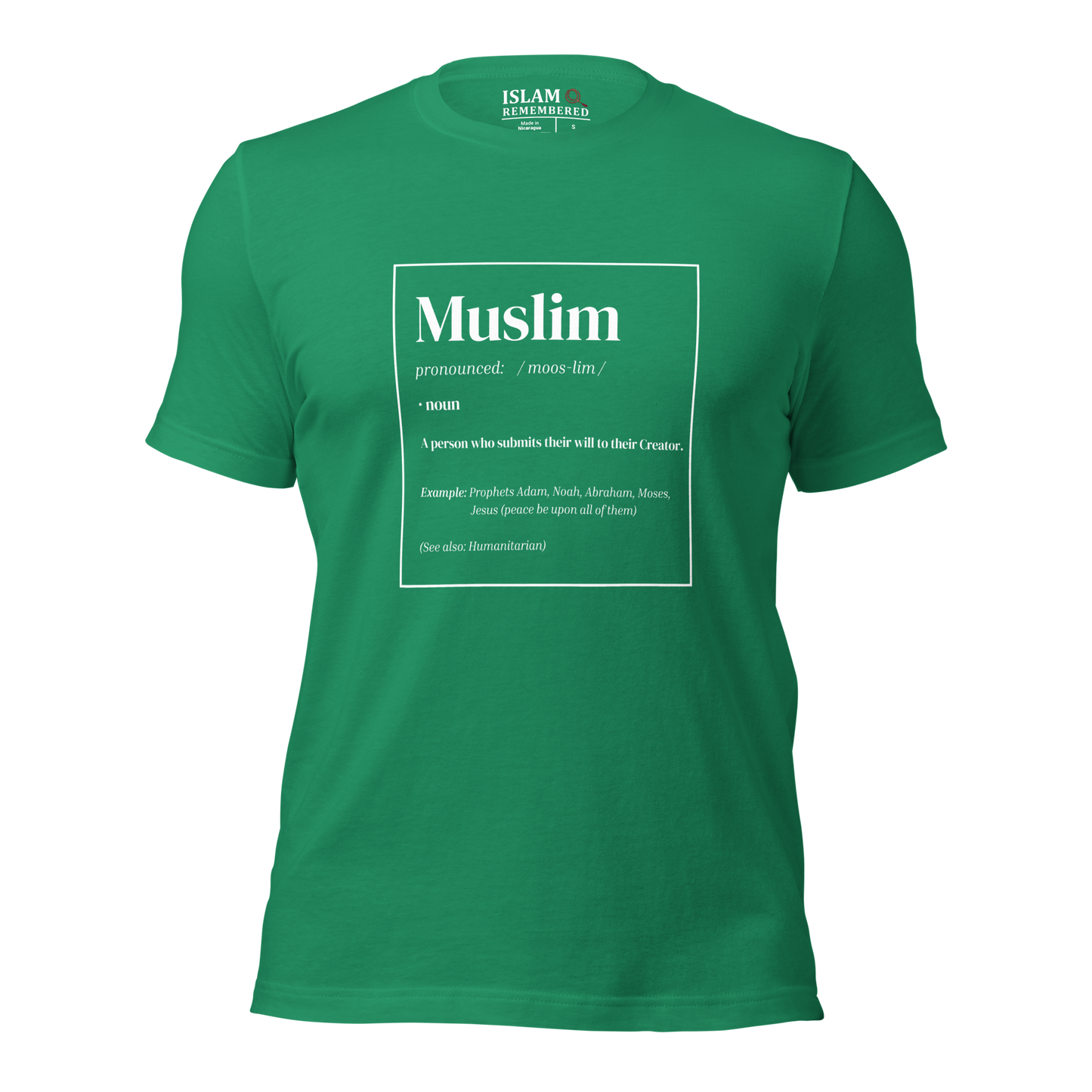 ADULT T-Shirt - MUSLIM DEFINITION - White