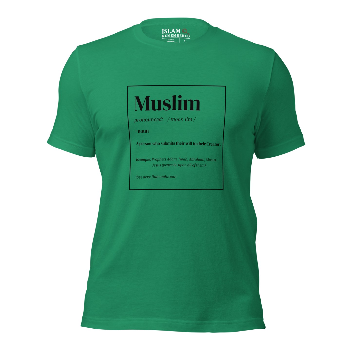 ADULT T-Shirt - MUSLIM DEFINITION - Black