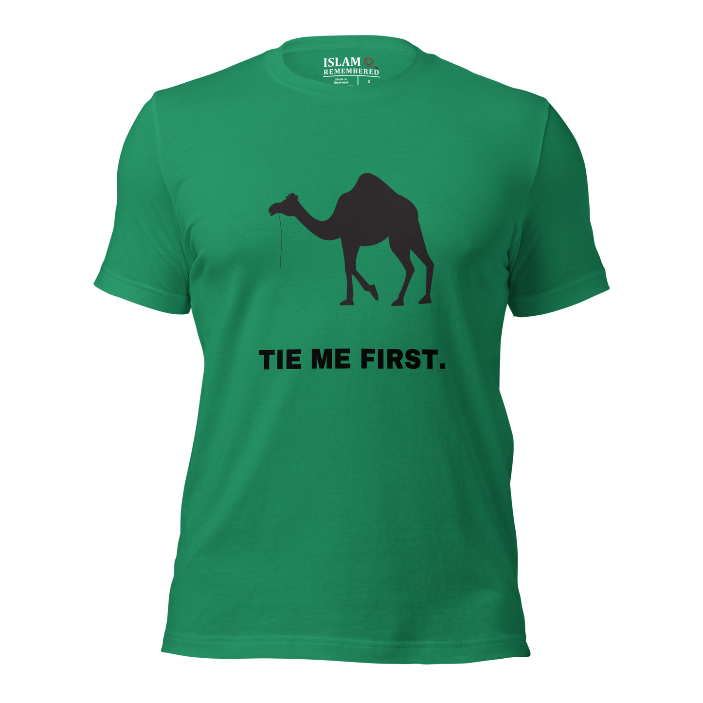 ADULT T-Shirt - TIE ME FIRST - Black