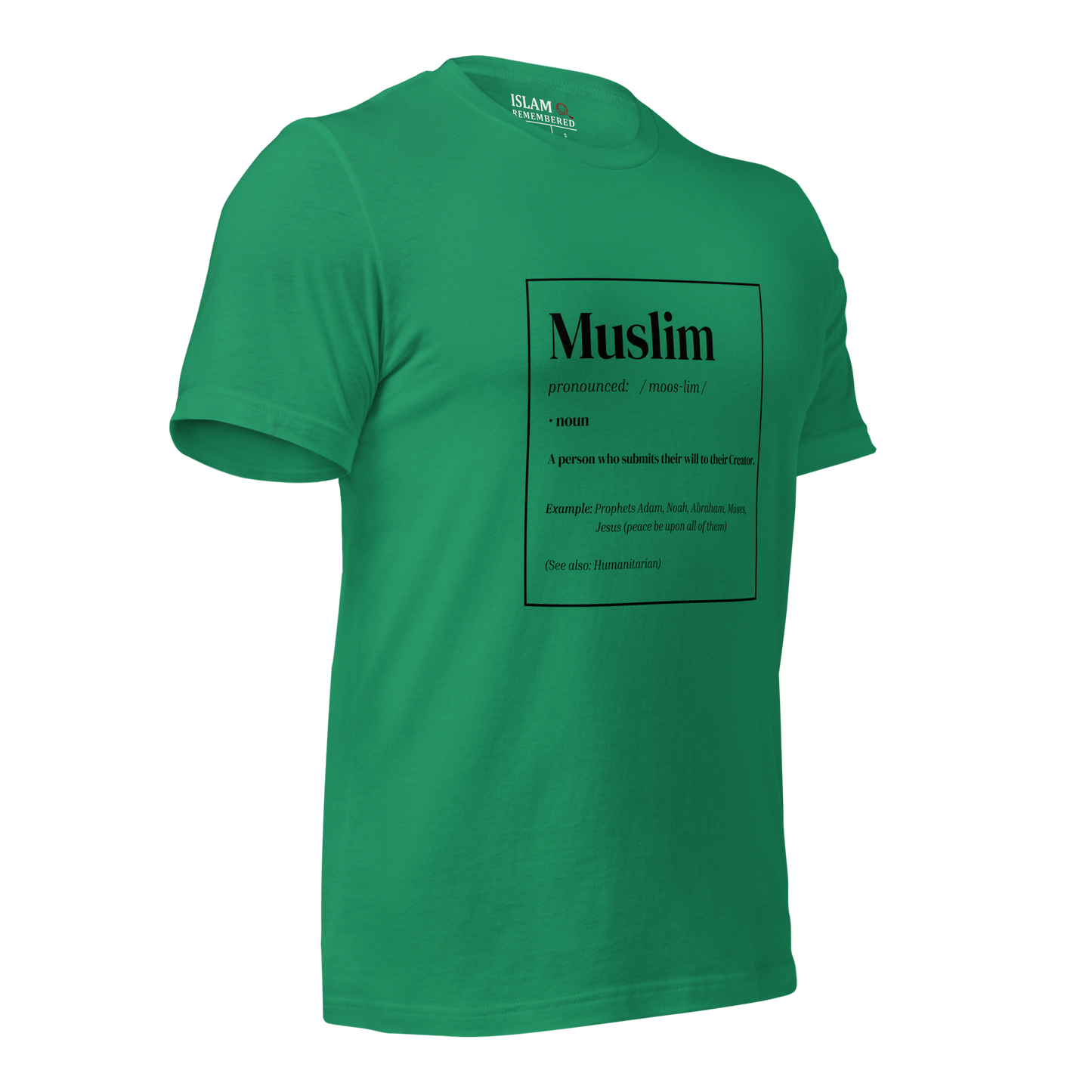 ADULT T-Shirt - MUSLIM DEFINITION - Black