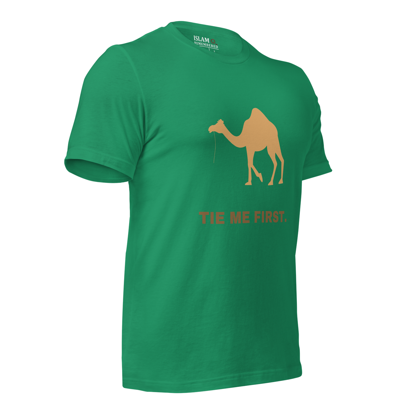 ADULT T-Shirt - TIE ME FIRST - Brown