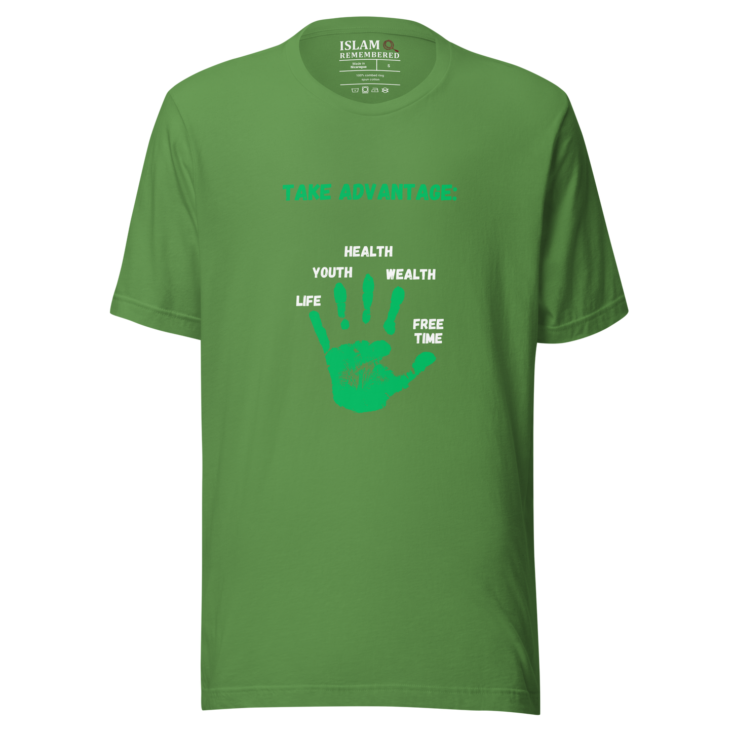 WOMEN's T-Shirt - ADVANTAGE - Green/White