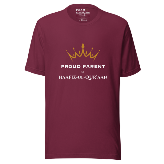 WOMEN's T-Shirt - PROUD PARENT OF HAAFIZ - White