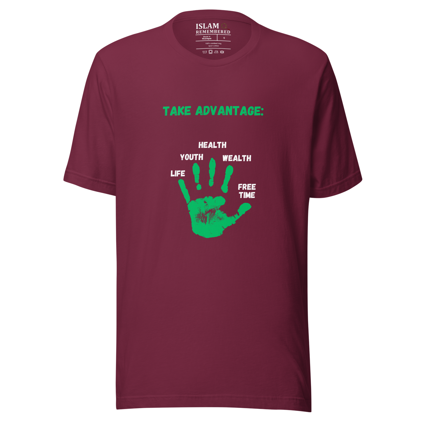 WOMEN's T-Shirt - ADVANTAGE - Green/White
