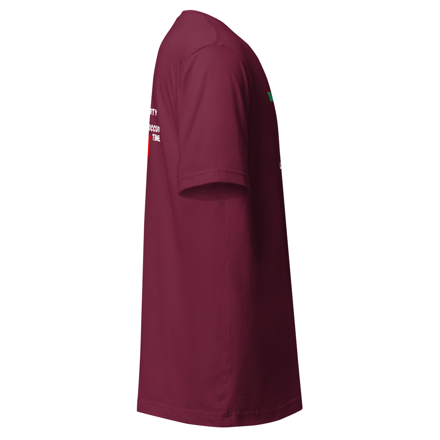 WOMEN's T-Shirt - ADVANTAGE BEFORE (Front/Back) - Green/White