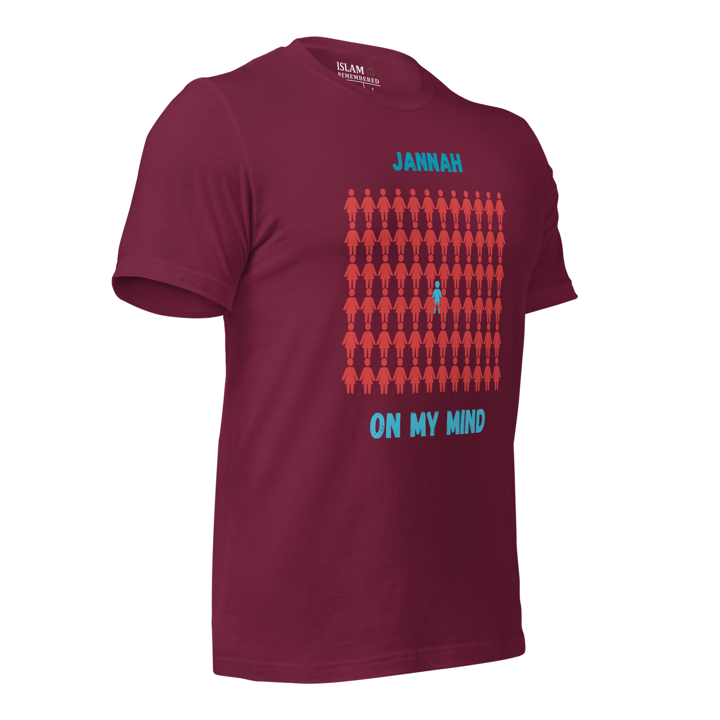 MEN's T-Shirt - JANNAH ON MY MIND - Blue