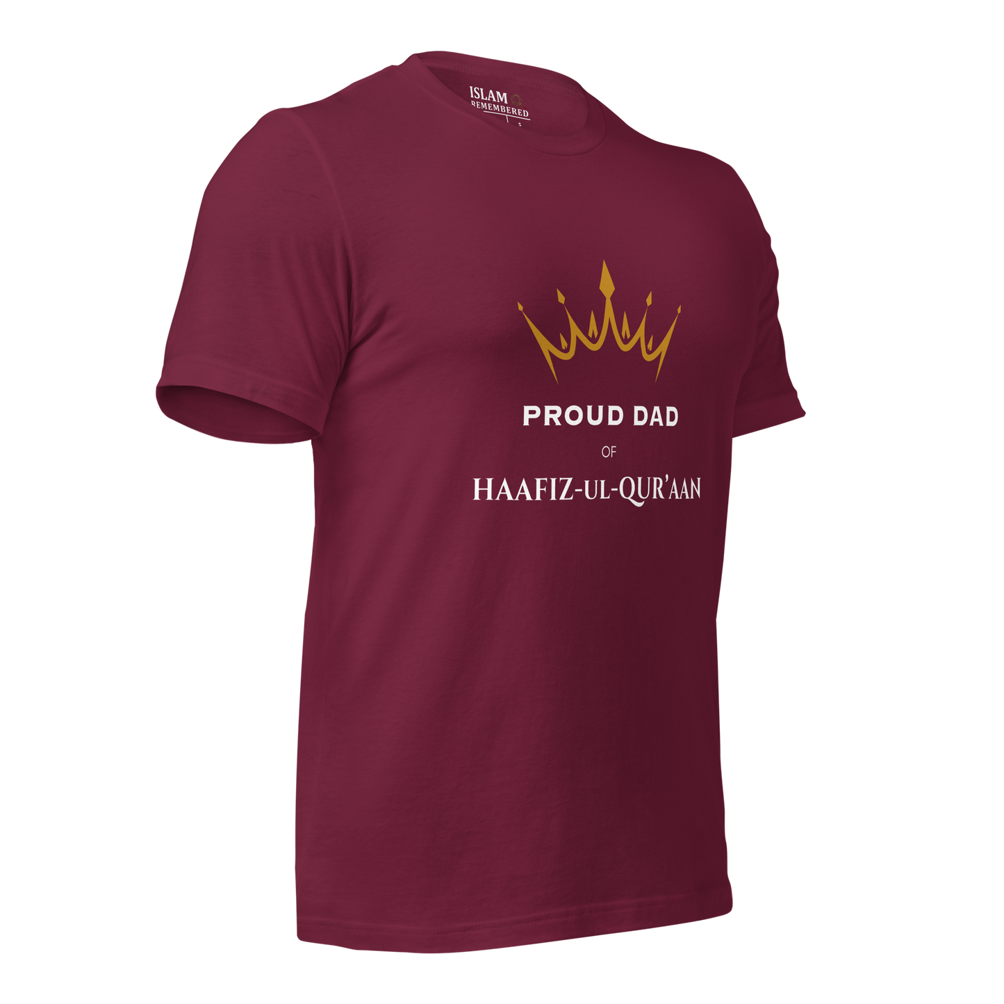 MEN's T-Shirt - PROUD DAD OF HAAFIZ - White