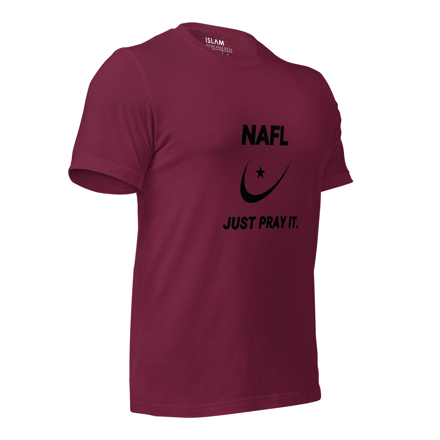 ADULT T-Shirt - NAFL JUST PRAY IT w/ Logo - Black
