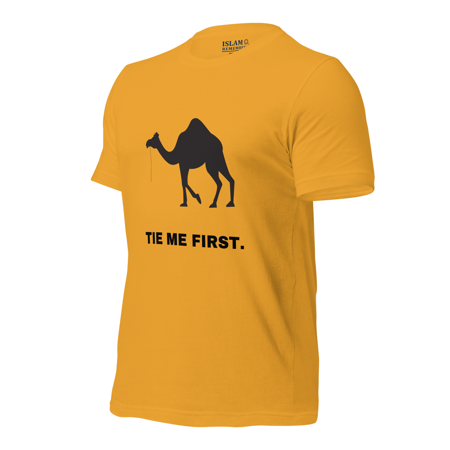 ADULT T-Shirt - TIE ME FIRST - Black