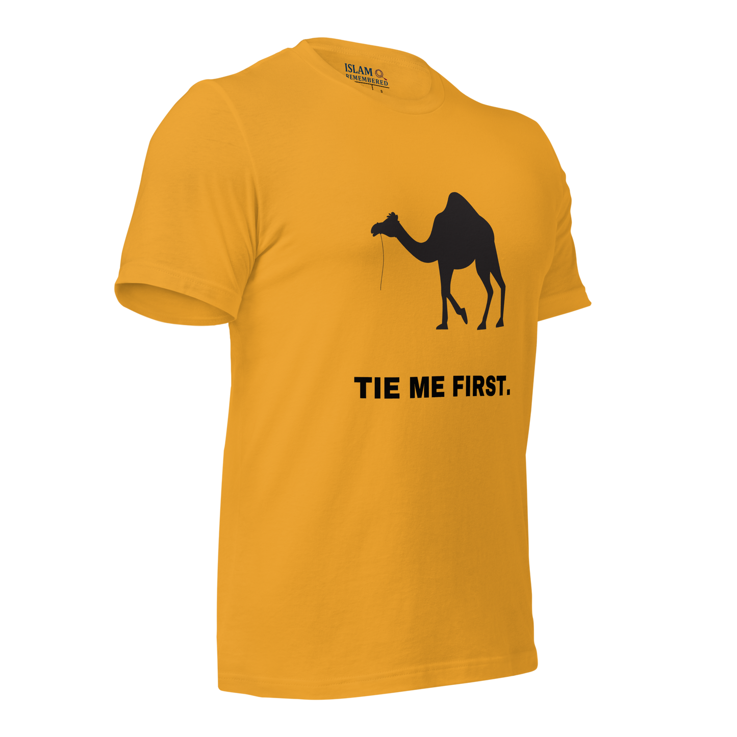 ADULT T-Shirt - TIE ME FIRST - Black