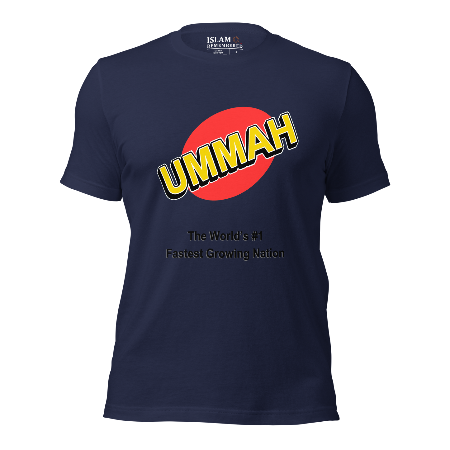 ADULT T-Shirt - UMMAH THE WORLDS FIRST - Black