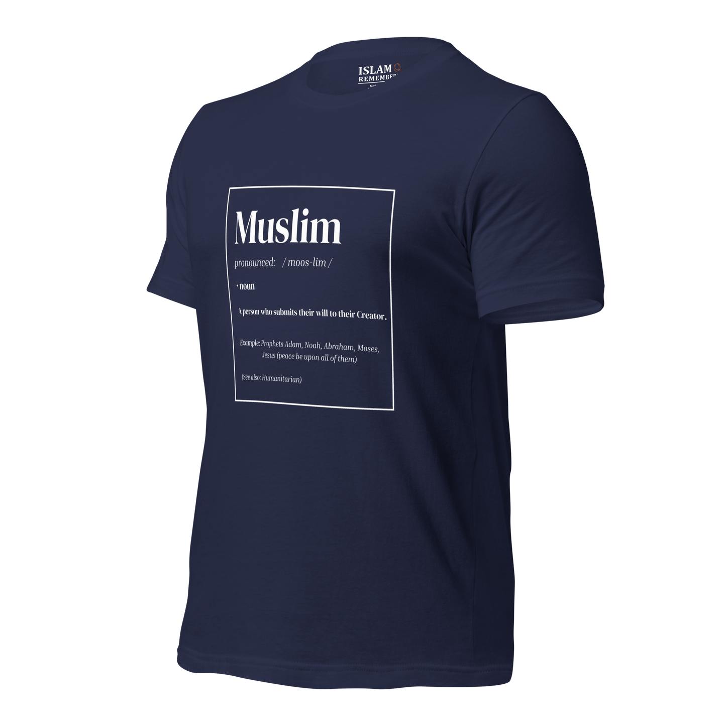 ADULT T-Shirt - MUSLIM DEFINITION - White