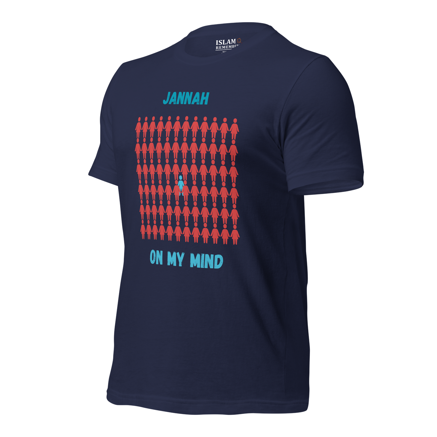 MEN's T-Shirt - JANNAH ON MY MIND - Blue