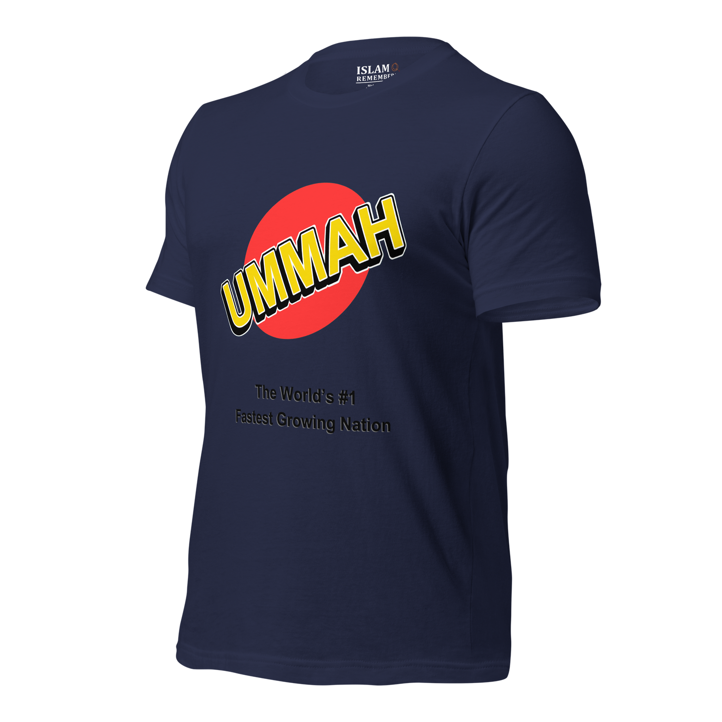 ADULT T-Shirt - UMMAH THE WORLDS FIRST - Black