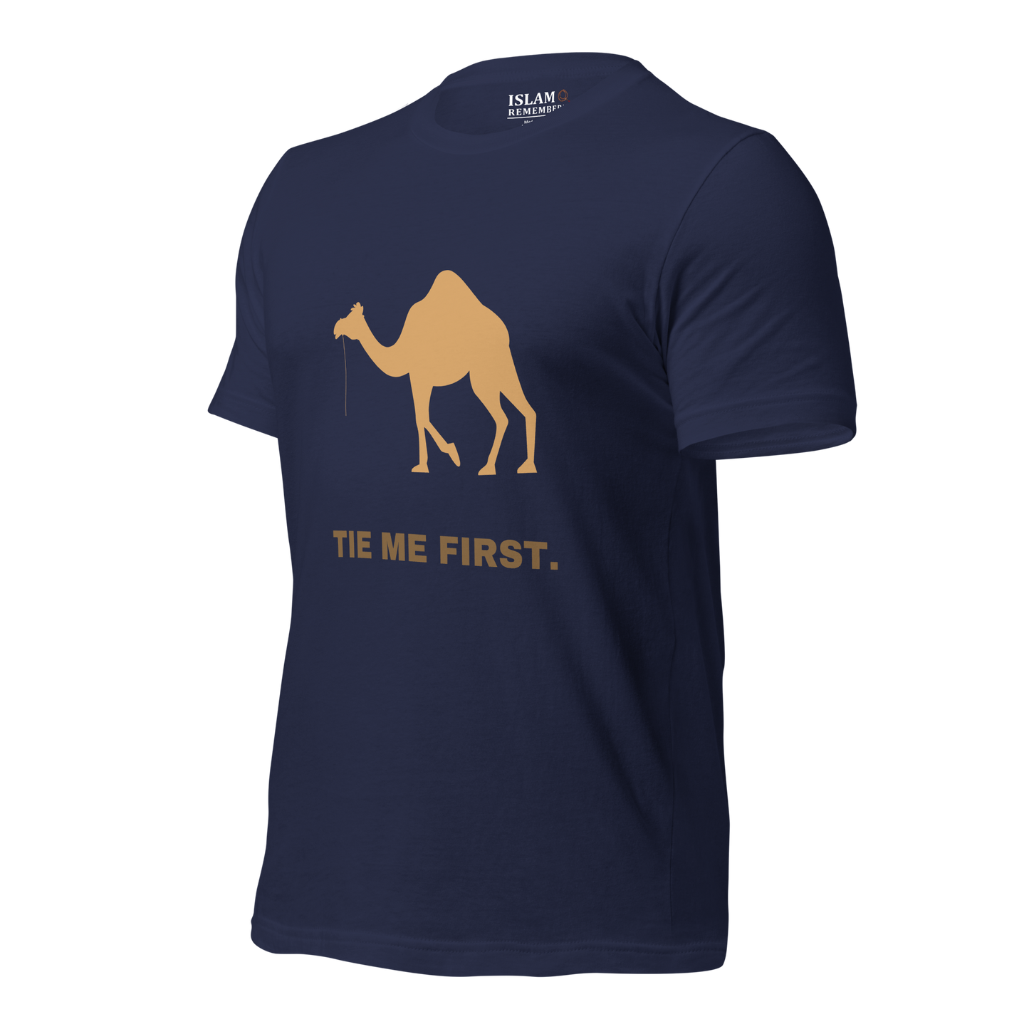 ADULT T-Shirt - TIE ME FIRST - Brown