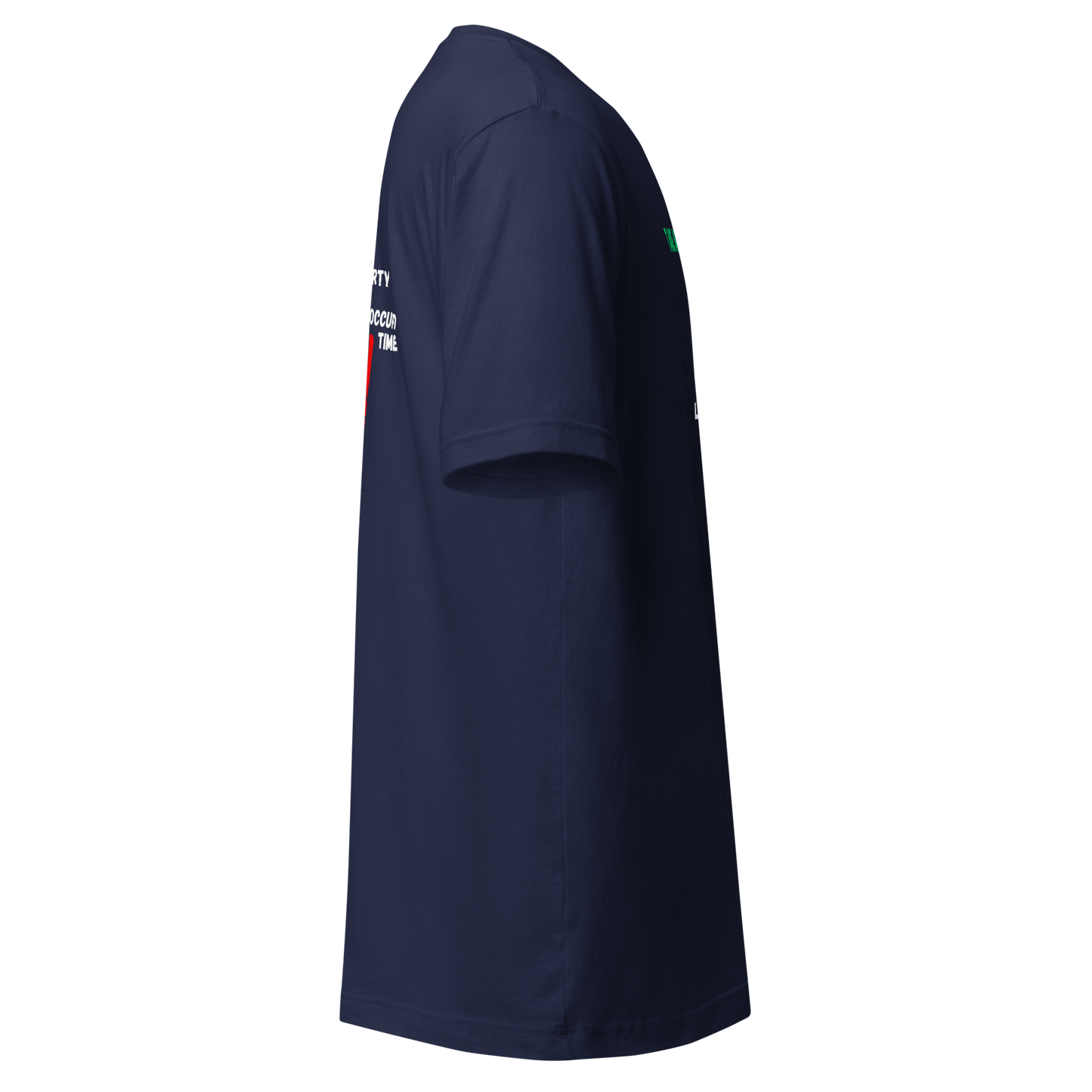 WOMEN's T-Shirt - ADVANTAGE BEFORE (Front/Back) - Green/White