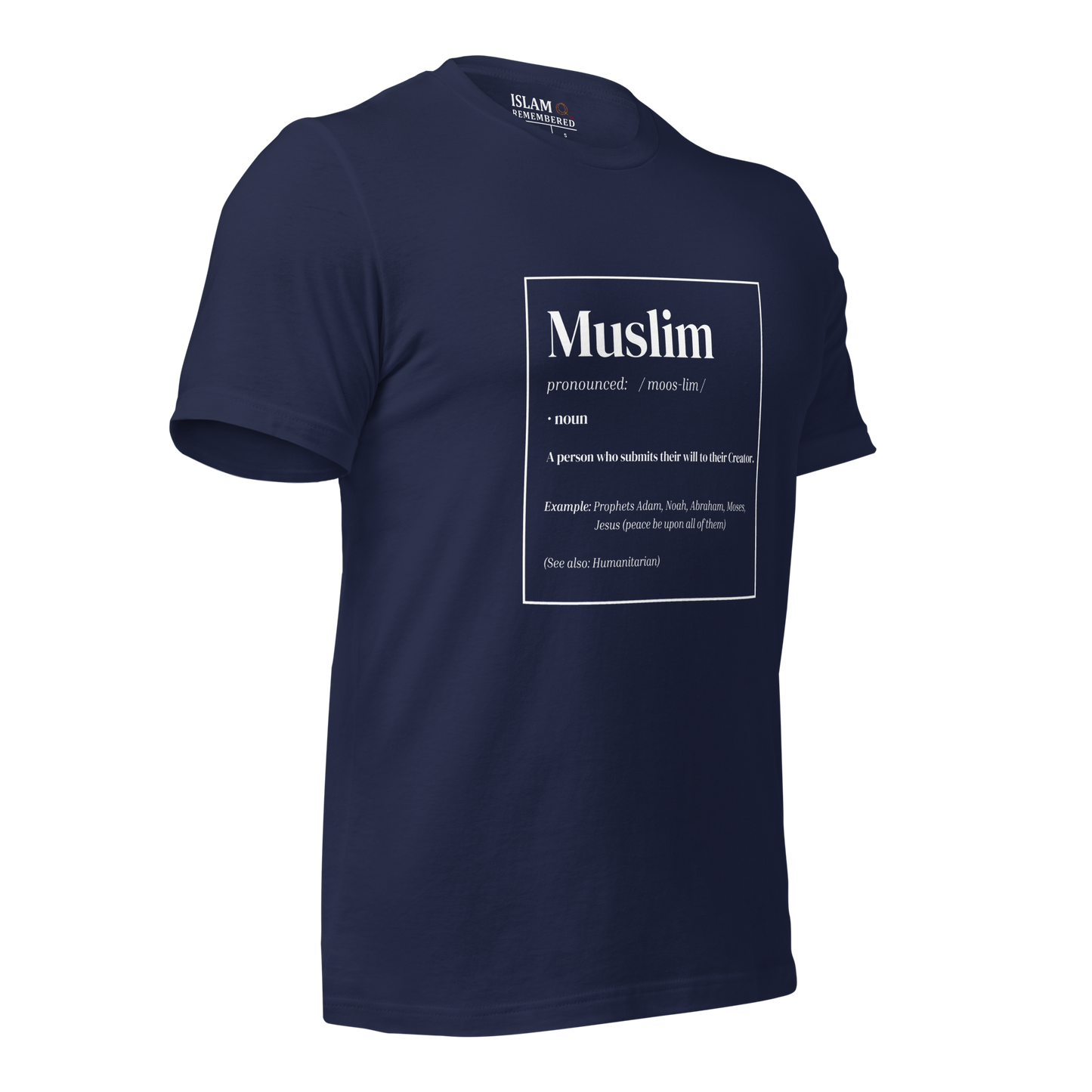 ADULT T-Shirt - MUSLIM DEFINITION - White