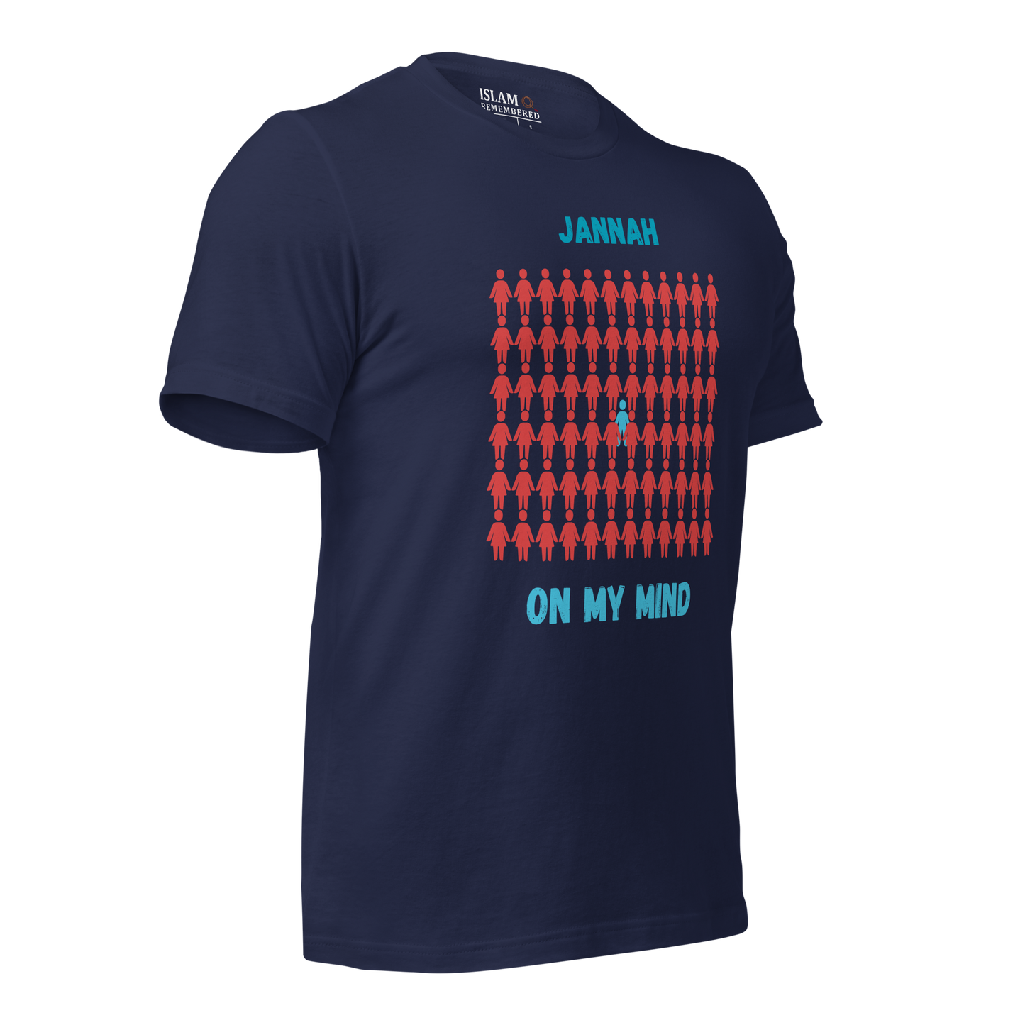 MEN's T-Shirt - JANNAH ON MY MIND - Blue