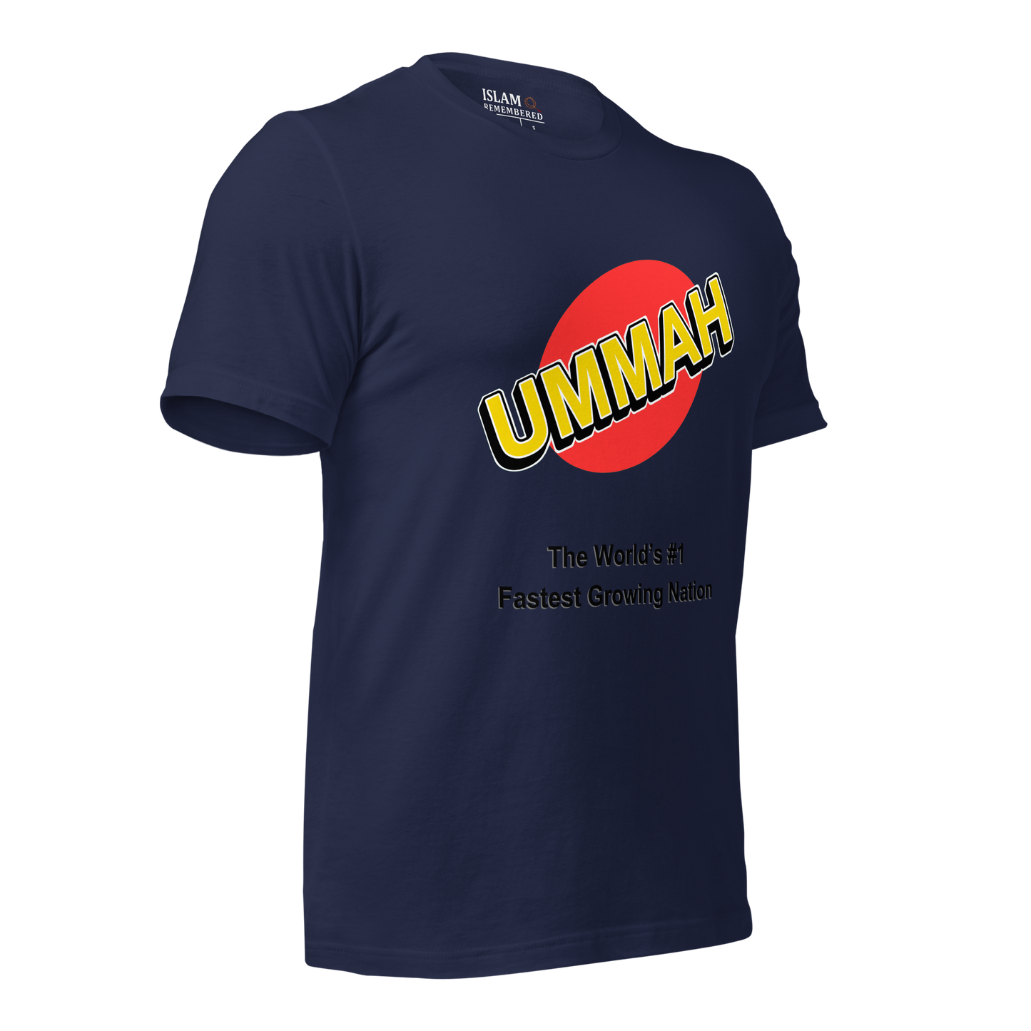ADULT T-Shirt - UMMAH THE WORLDS FIRST - Black