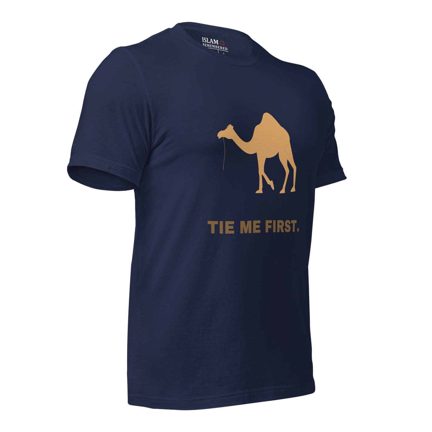 ADULT T-Shirt - TIE ME FIRST - Brown