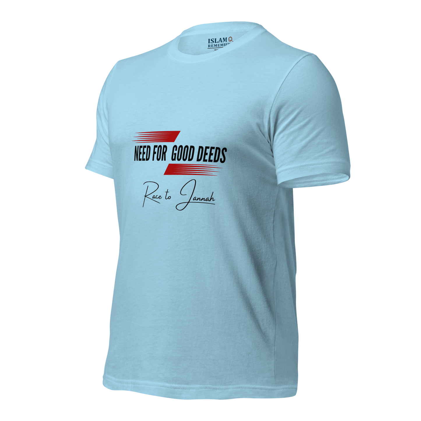 ADULT T-Shirt - NEED FOR GOOD DEEDS - Black/Red