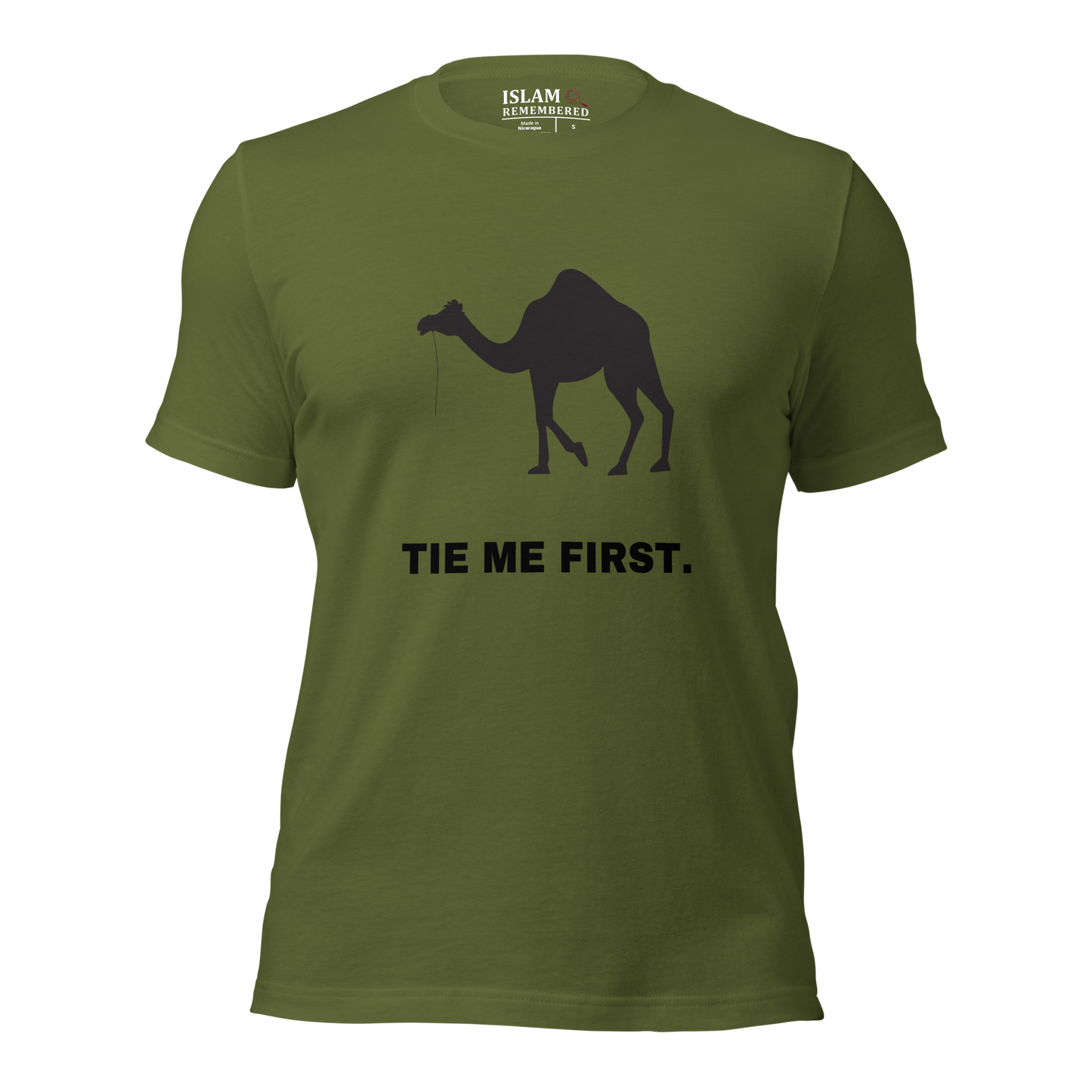 ADULT T-Shirt - TIE ME FIRST - Black