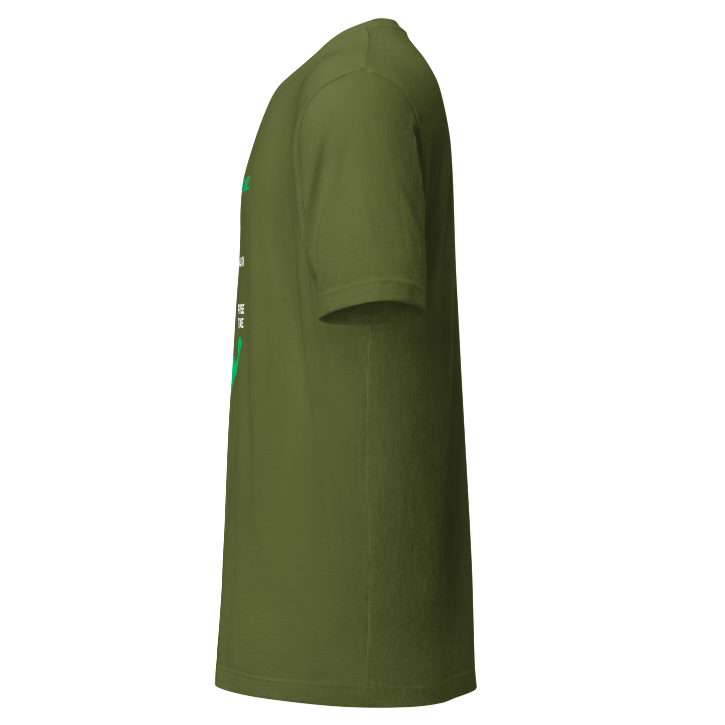 WOMEN's T-Shirt - ADVANTAGE - Green/White