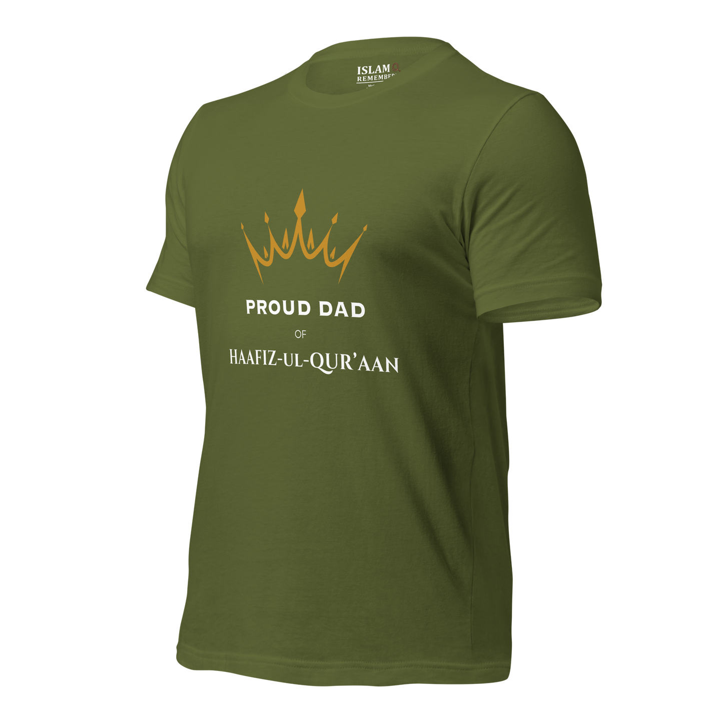 MEN's T-Shirt - PROUD DAD OF HAAFIZ - White