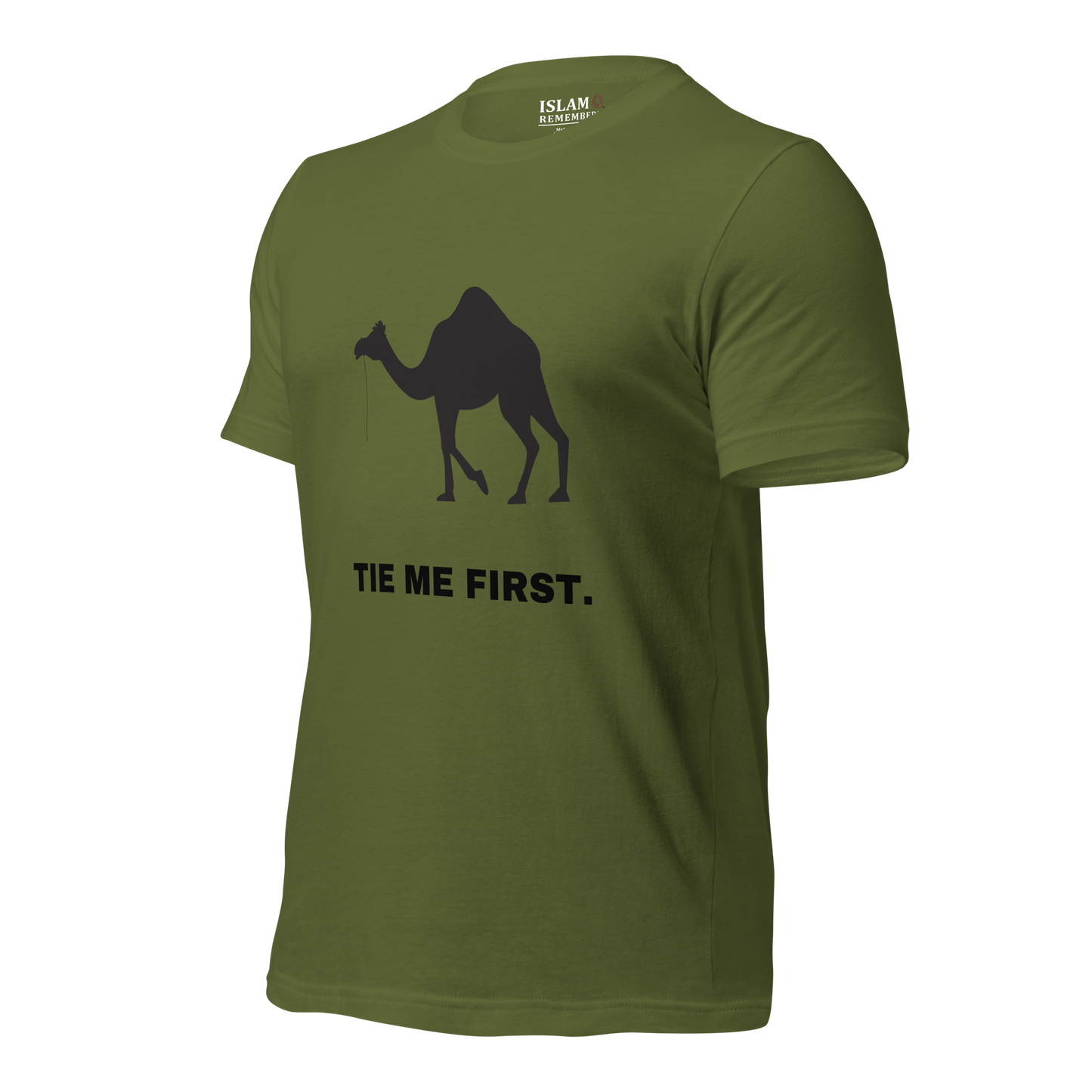 ADULT T-Shirt - TIE ME FIRST - Black