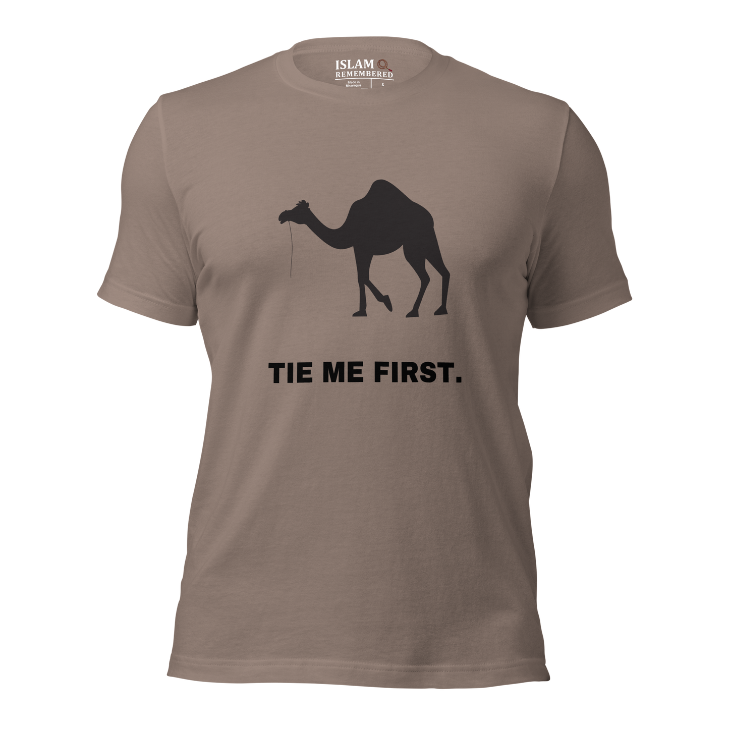 ADULT T-Shirt - TIE ME FIRST - Black