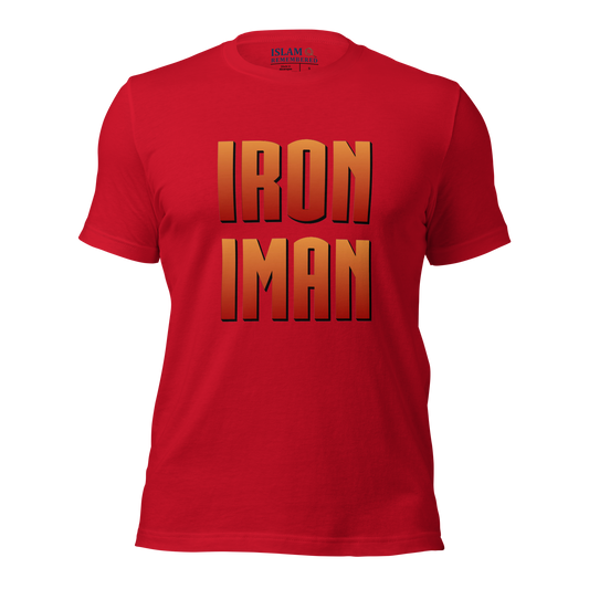 ADULT T-Shirt - IRON IMAN - Large
